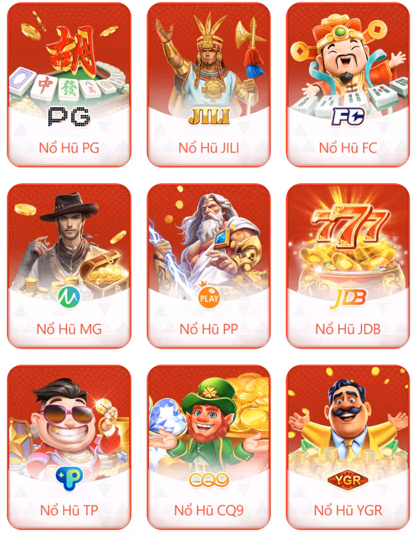 Sảnh game Nổ hũ 8KBEAT